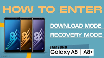 How to Enter Recovery Mode | Download Mode on SAMSUNG GALAXY A8 | A8+ 2018