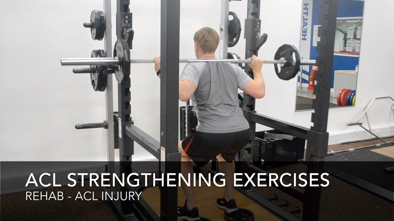 ACL Rehab - Strengthening Exercises - YouTube