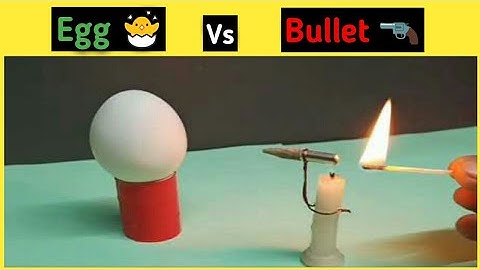 Egg 🐣 Vs Bullet 🔫 Experiment 😱 #shorts #experiment @AkiKeFacts
