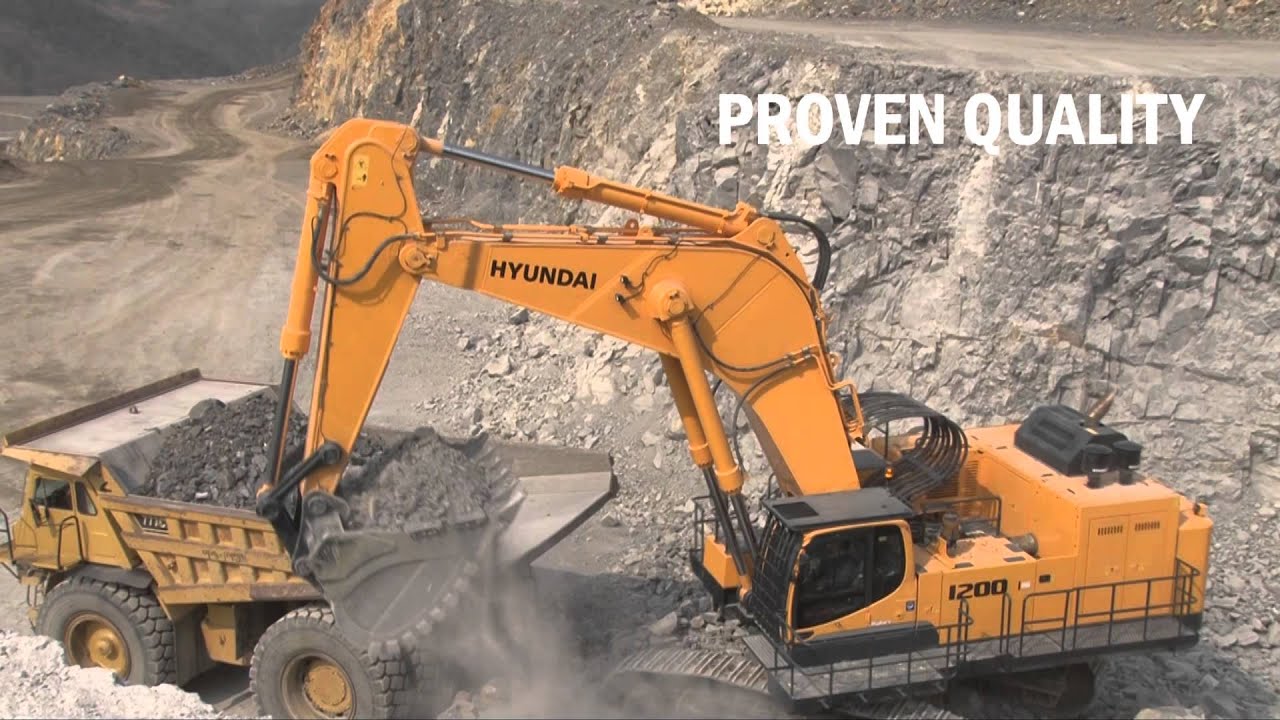 Экскаватор hyundai 1200