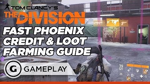 Fast Phoenix Credit and Loot Farming Guide in The Division