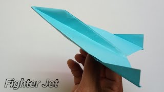 How to make a Paper Fighter Jet | Best origami paper Jet easy