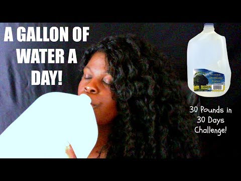 how-to-drink-a-gallon-of-water-a-day-|-30-pounds-in-30-days-challenge!-*day-1*