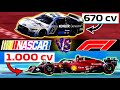 F1 vs NASCAR 2022 💥 ¿Qué Coche es MÁS RÁPIDO? Comparación DAYTONA 500 vs MÓNACO vs COTA | PIT STOP