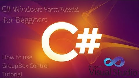Control Box in C# Windows Form Tutorial