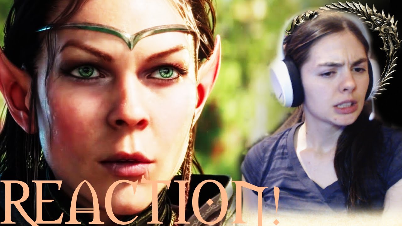 The Elder Scrolls Online "Summerset" cinematic trailer reaction! - YouTube