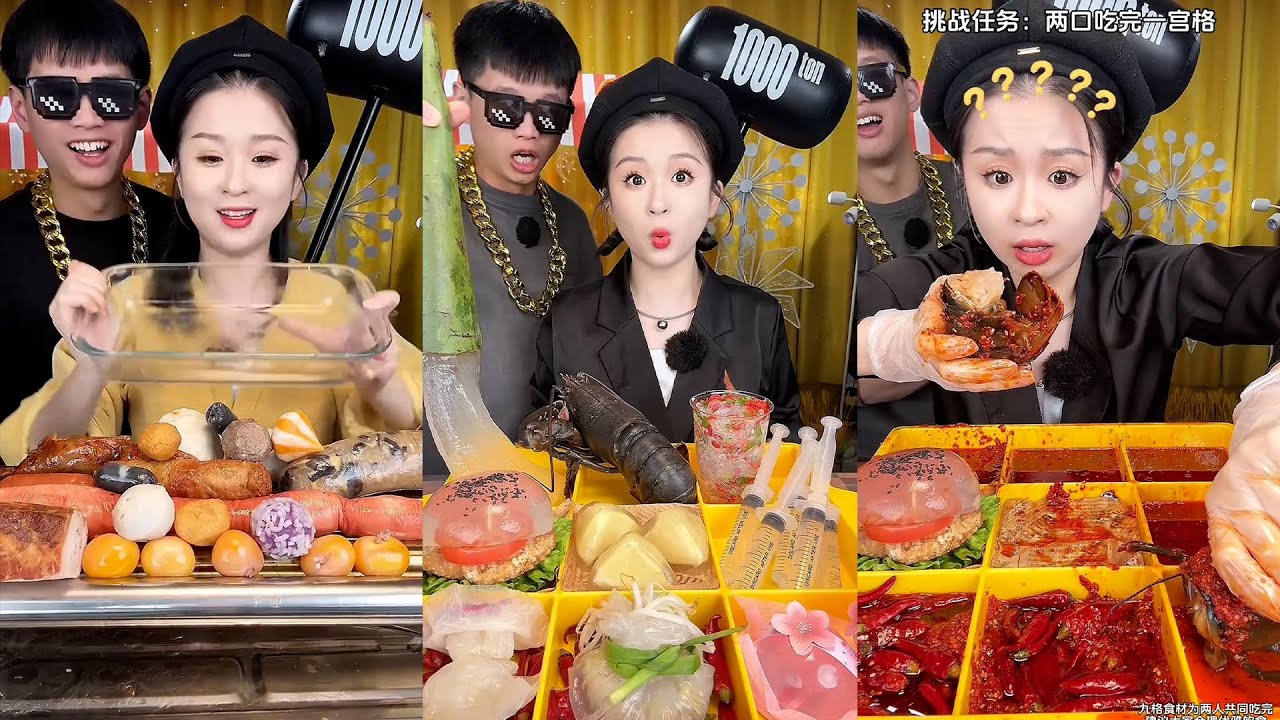 Thử Thách Ăn Hết Các Loại Đồ Ăn Của 2 Anh Em (Phần 341) [Tổng Hợp] - ASMR