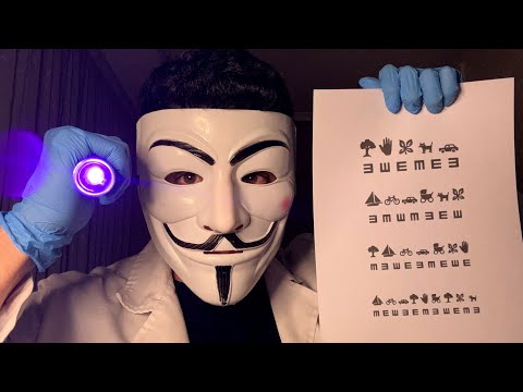 ASMR - EXAMEN REAL de la VISTA👁️