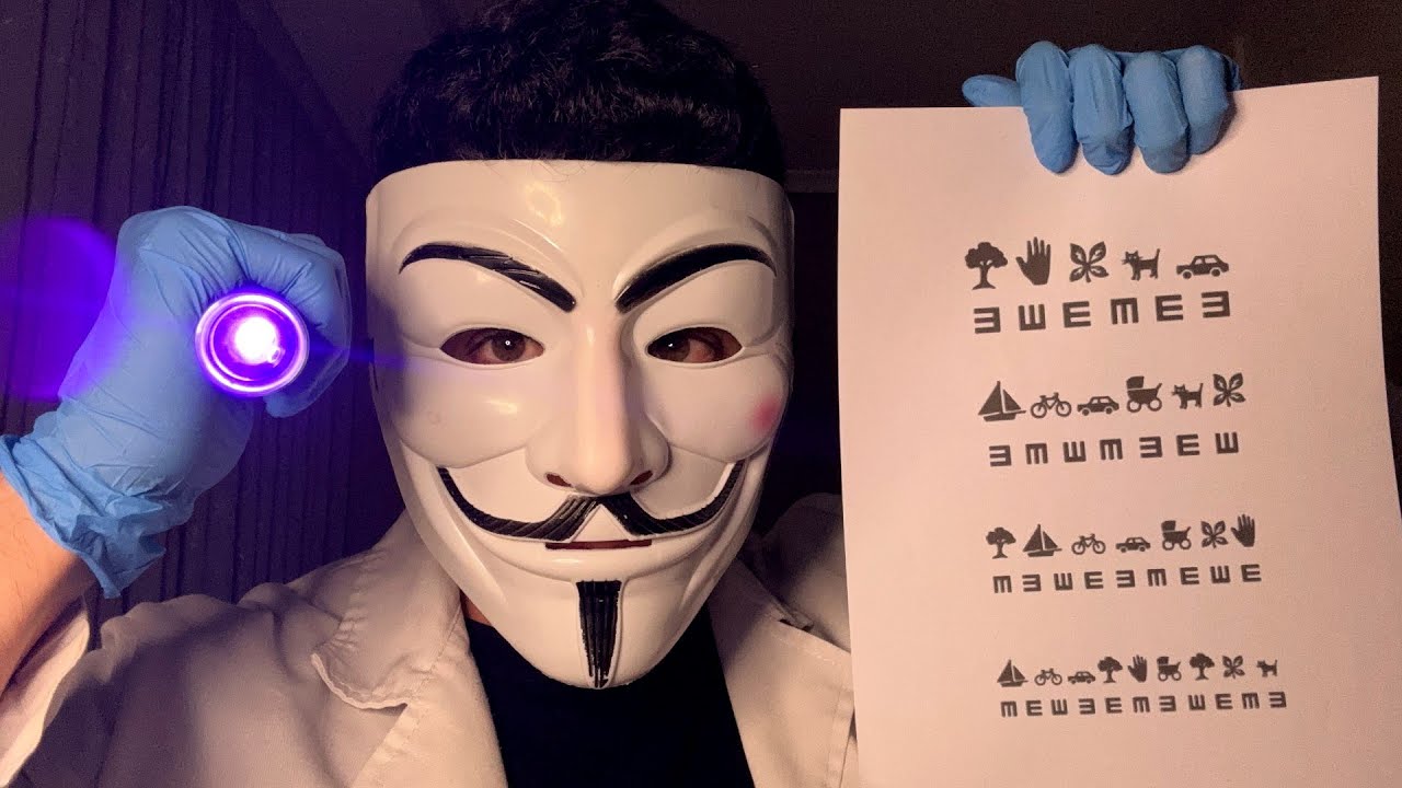 ASMR - EXAMEN REAL de la VISTA👁️