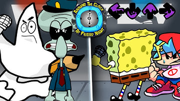 PghLFilms Meets SpongeBob Around the Clock at Bikini Bottom in Friday Night Funkin