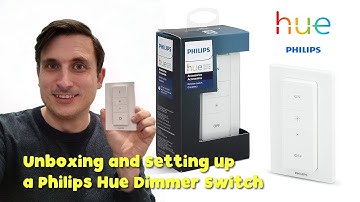 Unboxing and Setting Up the Philips Hue Dimmer Switch