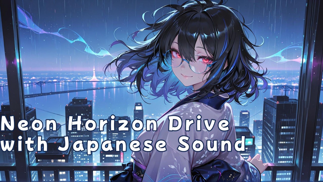LoFi Electro Drive | Guitar & Chiptune with Japanese Sound