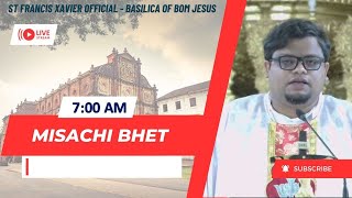 7 AM - Konkani Mass | Somar -Paskache Kalachem Sathvem Satollem| Basilica of Bom Jesus | 12 May 2024