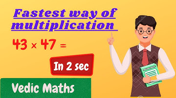 Shortest trick of multiplication of Vedic Maths of large numbers whose first digit is same in hindi