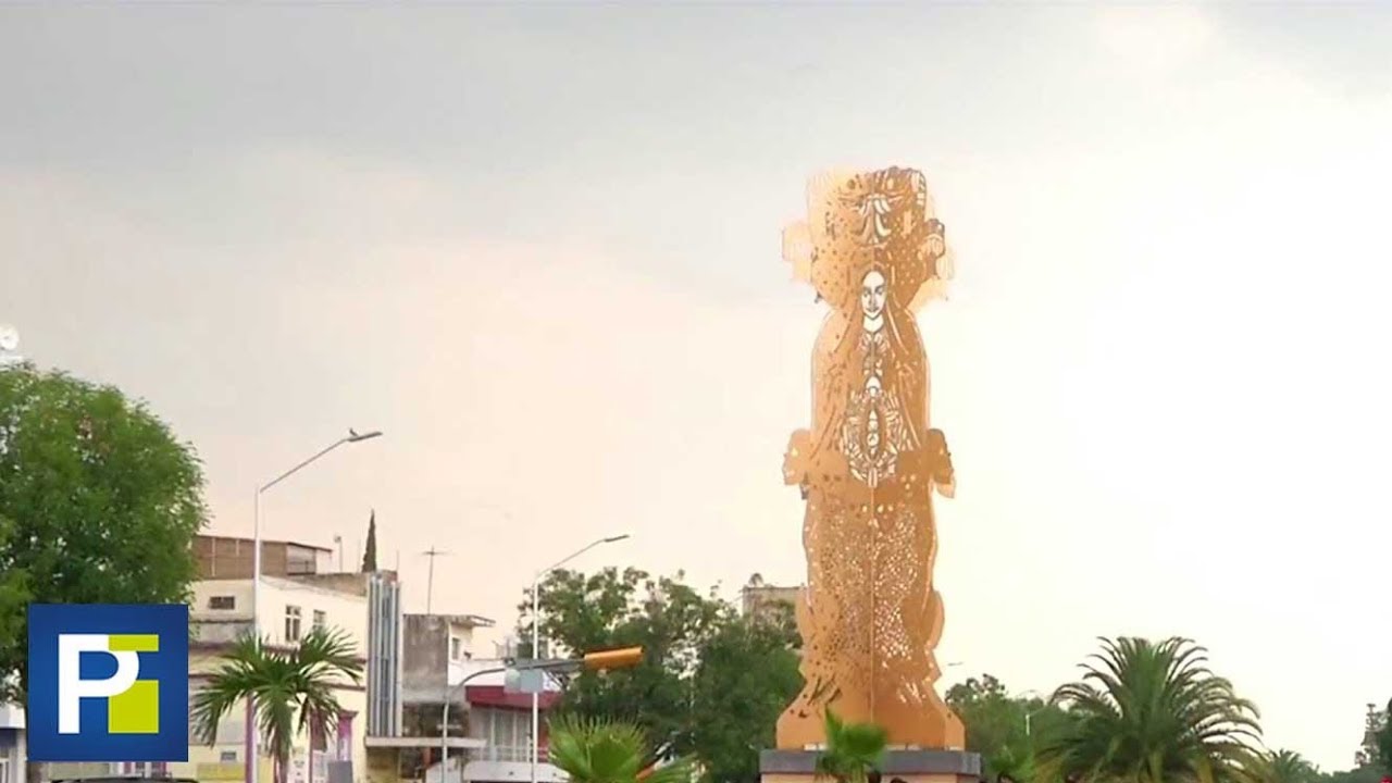 Polémica en México por esta escultura que para muchos es considerada un sacrilegio