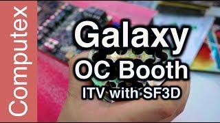 SF3D on the Galaxy Overclocking Booth at Computex 2014