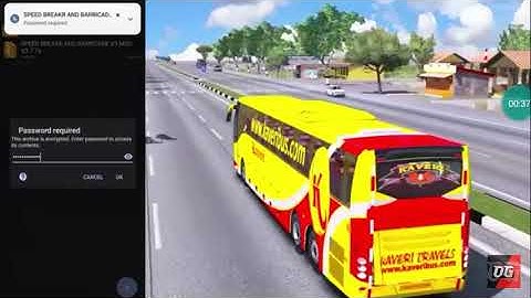 LATEST SPEED BREAKER MOD For Bus Simulator Indonesia || Bussid V3.7.1 || Offroad Gamers ||