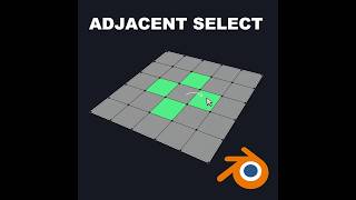 SG Adjacent Select - A Faster Way to Build Complex Selections in Blender (Free Addon)