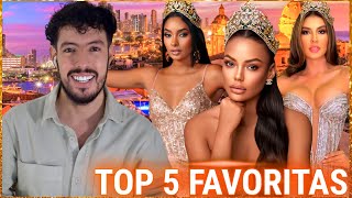 Miss universe Colombia 2024 TOP 5 FAVORITAS !