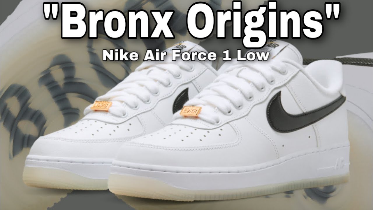 Nike Air Force 1 Low Bronx Origins DX2305-100/Official Images 