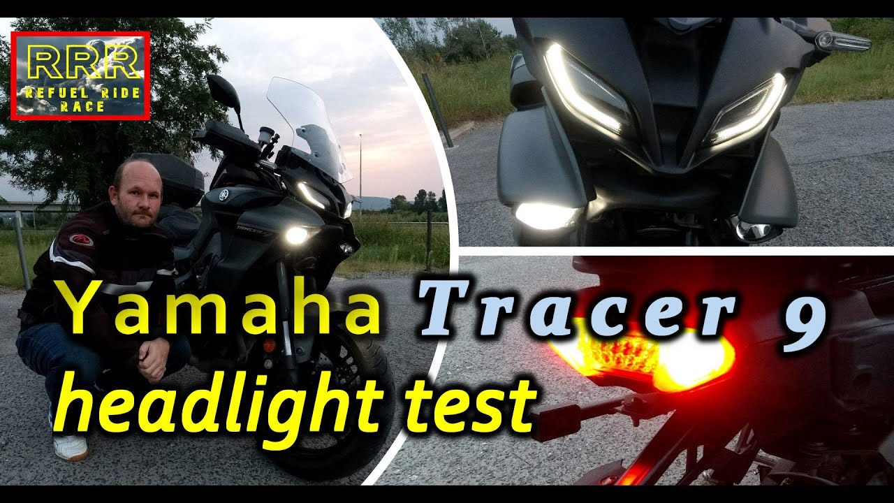 Yamaha Tracer 9 headlight test: does it need an upgrade?