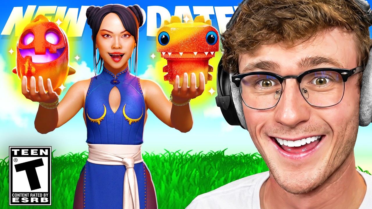 NEW *STREET FIGHTER* UPDATE EARLY! (FORTNITEMARES LIVE)