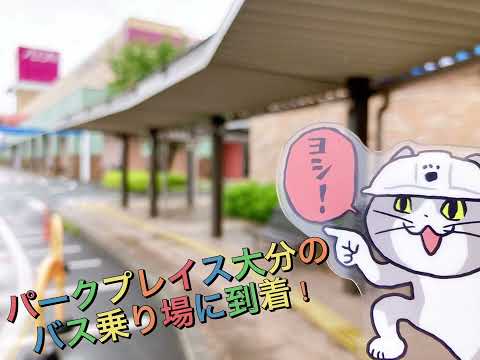 《島村楽器パークプレイス大分店》お店への道のり紹介 with 仕事猫!!