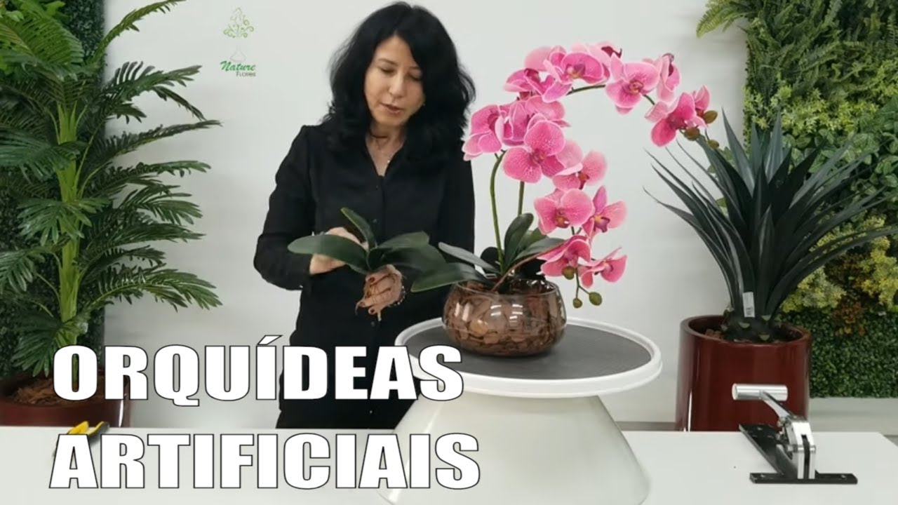 Como Fazer um Maravilhoso Arranjo de Orquídeas Artificiais