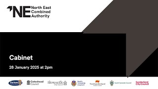 North East Combined Authority - Cabinet Meeting - 28 January 2025