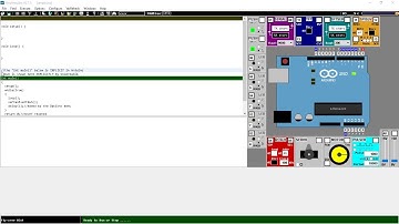 how to use analog input with array LEDs on Unoardusim