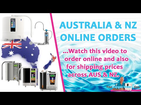 Enagic® Australia & New Zealand Website Order