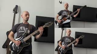 Rammstein - Dicke Titten (guitar and bass cover)
