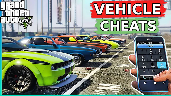 GTA 5 - CARS CHEAT CODES (PS3, PS4, PS5, Xbox 360/One/SeriesX and PC)