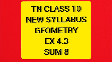 TN Samacheer 10 Maths New Syllabus Algebra EX 4.3 Sum 8