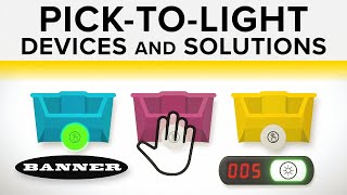 Banner PicktoLight Devices and Solutions