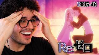 IT FINALLY HAPPENED 🥹| Re:ZERO 2x15-16 Reaction!