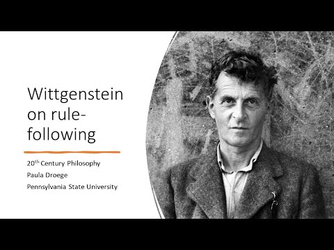 Wittgenstein on rule-following