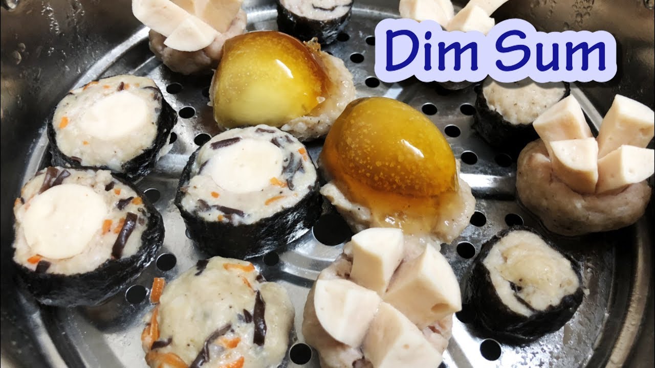 Easy to make DIM SUM ( ဒင်းမ်ဆမ်း )