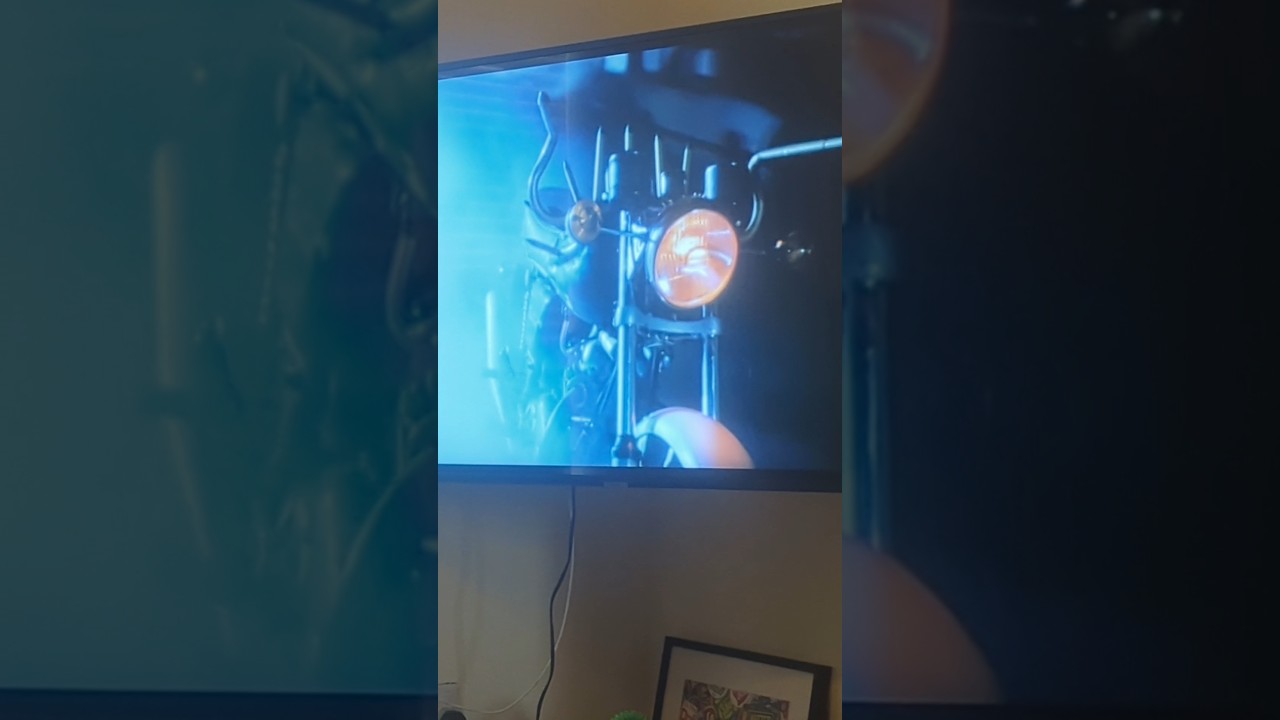 I bought a vampire motorcycle