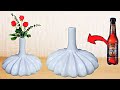 Cement pot making at home | stylist flower vase, | ceramic flower vase plastic bottle craft ideas