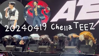 20240419 Ateez @ Coachella Weekend 2 [Full Fancam] 🌴❤️‍🔥| @KRAPSYK