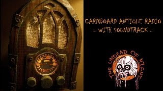 Creepy Antique Radio Prop Soundtrack