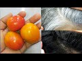 White hair to black hair treatment in just 7 days permanently with tomato at home