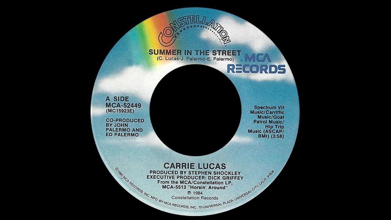 Carrie Lucas  Summer In The Street 1984 Disco Purrfection Version