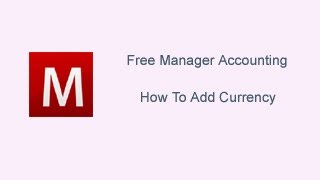 Add currency I Manager Accounting Software I Part - 13 screenshot 2