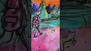 The Invitation: chapter 8 (inktober-hike) this must be the place… #inktober #graphicnovel
