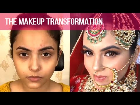 Amazing Transformation Makeup Tutorial | The Makeup Transformation #Shorts