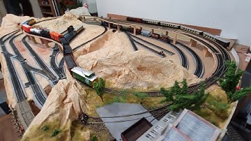 Layout update #2. Scratch built bridge and Metcalfe kit factory.