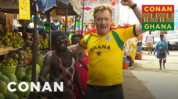 Conan Hits The Streets Of Accra | CONAN on TBS