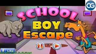 [Walkthrough] New Escape Games 40 level 19 School Boy Escape screenshot 2